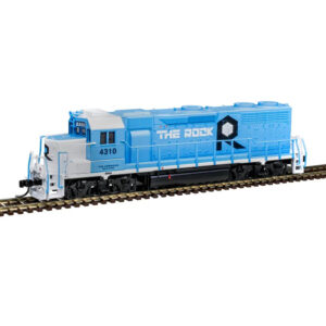 Atlas N GP38 Rock Island Rail w/ Speaker & Ditch Lights
