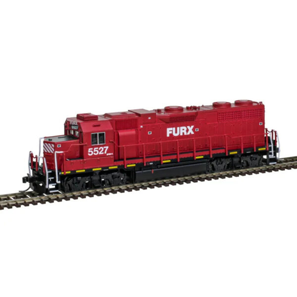 Atlas N GP38 FURX w/ Ditch Lights, DCC & Sound