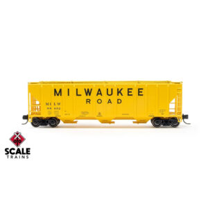 Scale Trains N ExactRail 4427 Covered Hopper Milwaukee Road