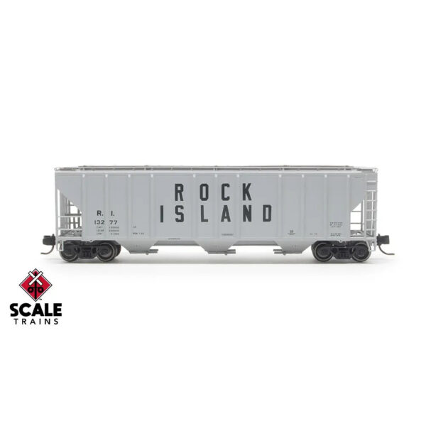 Scale Trains N ExactRail 4427 Covered Hopper Rock Island
