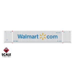 Scale Trains N 53' CIMC Container Walmart Single
