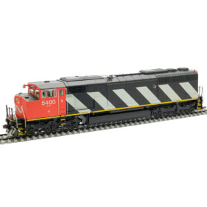 Aurora Miniatures HO SD50F Canadian National "Sergeant Stripes" w/ DCC & Sound