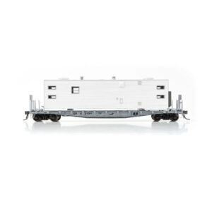 Rapido HO 50' F30a Flat Car Conrail "Maintenance of Way, Camp Van Sleeper"