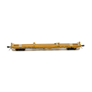 Jacksonville Terminal N 60' Flat Car Trailer Train "VTTX, Container Pedestals, 12+ Years of Weathering"