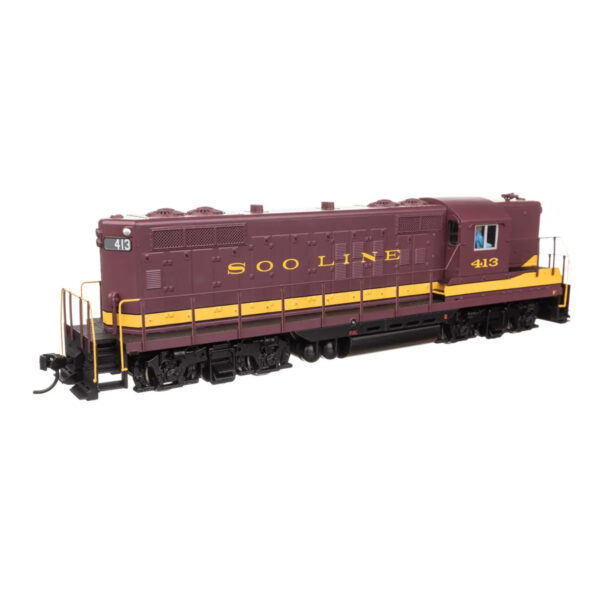 Walthers Mainline HO GP9 Phase II Soo Line "Maroon & Gold" w/ DCC & Sound
