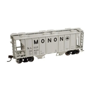 Atlas HO Trainman PS-2 2 Bay Covered Hopper Monon "NAHX"