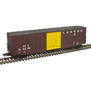 Atlas HO 50' ACF Precision Design Rib Side Box Car CSX "ex Conrail. Yellow Door"