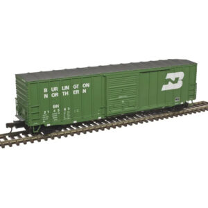Atlas HO 50' ACF Precision Design Rib Side Box Car Burlington Northern