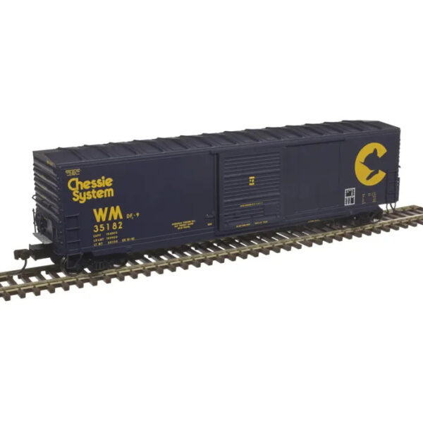 Atlas HO 50' ACF Precision Design Smooth Side Box Car Chessie System "WM"