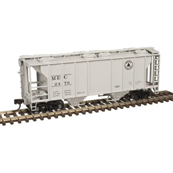 Atlas HO Trainman PS-2 2 Bay Covered Hopper Maine Central