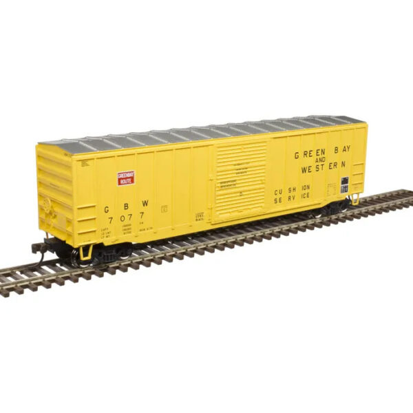 Atlas HO Trainman 50' ACF Box Car Green Bay & Western
