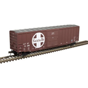Atlas HO Trainman 50' ACF Box Car Santa Fe
