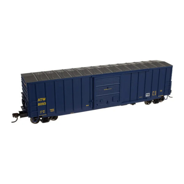 Atlas HO 50' ACF Precision Design Rib Side Box Car Atlantic & Western