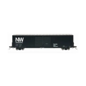 Atlas HO 60' ACF Auto Parts Double Door Box Car Norfolk Western "Black"