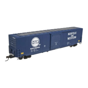 Atlas HO 60' ACF Auto Parts Single Door Box Car Norfolk Western "Hamburger Logo"