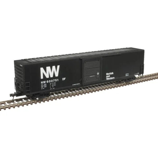Atlas HO 60' ACF Auto Parts Single Door Box Car Norfolk Western