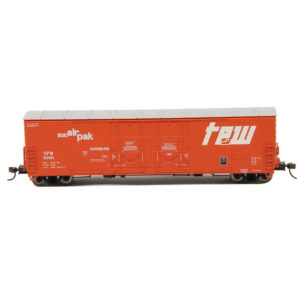 Atlas HO 53' Evans Double Plug Door Box Car Toledo Peoria & Western