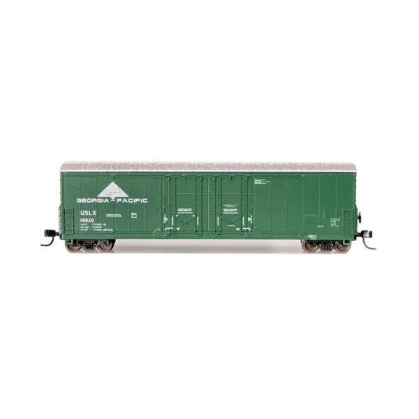 Atlas HO 53' Evans Double Plug Door Box Car Georgia Pacific "USLX"