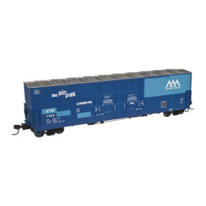 Atlas HO 53' Evans Double Plug Door Box Car Vermont Railway