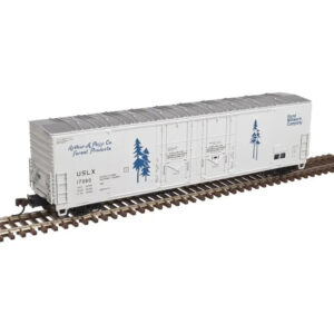 Atlas HO 53' Evans Double Plug Door Box Car Bend Millwork "USLX"