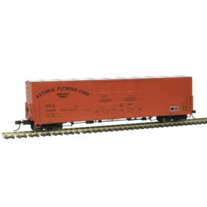 Atlas HO 53' Evans Double Plug Door Box Car Astoria Plywood "USLX"