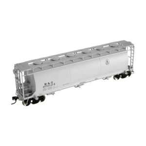Atlas HO ACF 3 Bay Cylindrical Covered Hopper Baltimore & Ohio