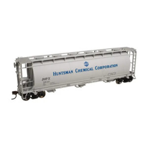 Atlas HO ACF 3 Bay Cylindrical Covered Hopper Huntsman Chemicals "JHPX"