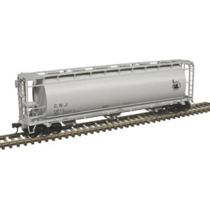 Atlas HO ACF 3 Bay Cylindrical Covered Hopper Central of New Jersey