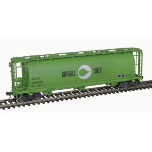 Atlas HO ACF 3 Bay Cylindrical Covered Hopper Cargill Salt