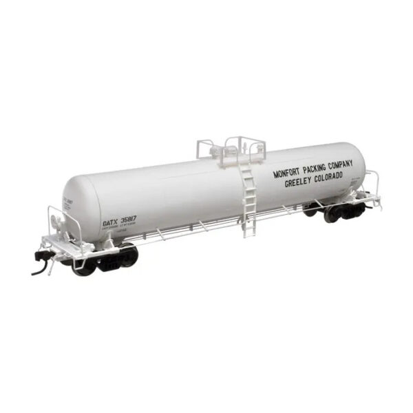 Atlas HO 20,700 Gallon Tank Car Monfort Packing
