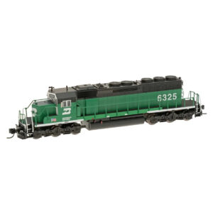 Intermountain N SD40-2 Burlington Northern "White Face" w/ DCC & Sound