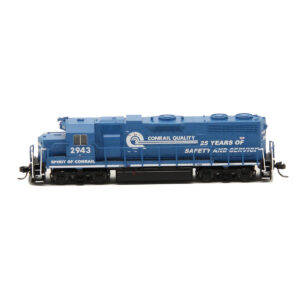 Atlas N GP38 Conrail "Spirit of Conrail, 25th Anniversary" w/ Ditch Lights, DCC & Sound #2943