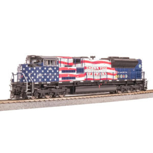 Broadway Limited HO Paragon 4 SD70ACe Montana Rail Link "Veterans" w/ DCC, Sound & Smoke #4407