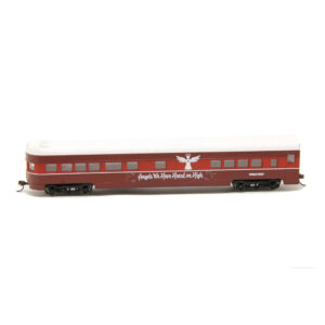 Con-Cor N Smooth-Side Observation Car North Pole & Southern "2024 Christmas Car, Angels We Have Heard on High"