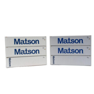Jacksonville Terminal N 40' High Cube Containers Matson 6 Pack