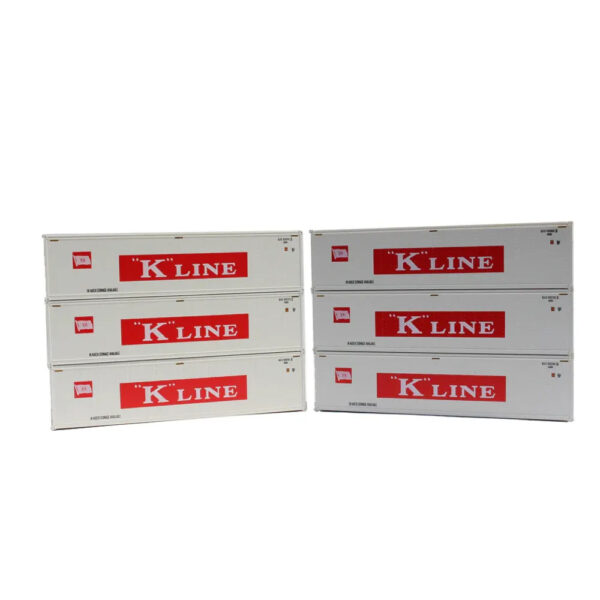 Jacksonville Terminal N 40' Reefer Containers K-Line 6 Pack