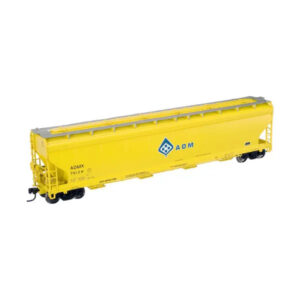 Atlas HO ACF 5701 Covered Hopper ADM "Yellow"
