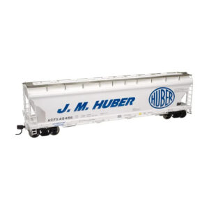 Atlas HO Pressureaide Covered Hopper J.M. Huber