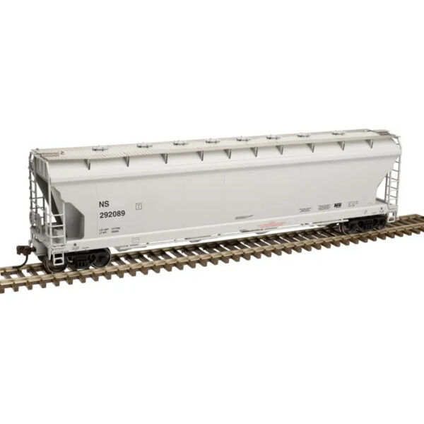 Atlas HO Pressureaide Covered Hopper Norfolk Southern