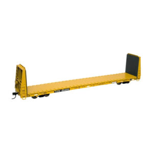 Atlas HO Trainman Bulkhead Flat Car Trailer Train "Speed Logo"