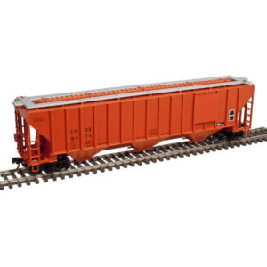 Atlas HO Trainman Thrall 4750 Covered Hopper Chicago Freight Car "CRDX, ex Ann Arbor"