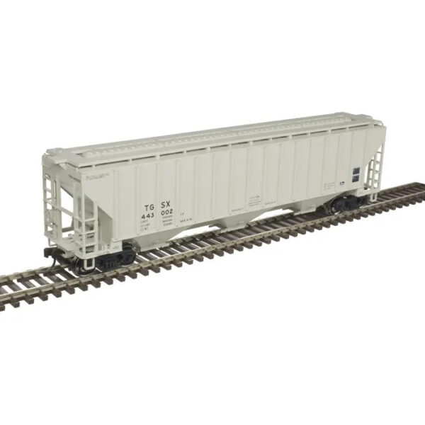 Atlas HO Trainman Thrall 4750 Covered Hopper Texasgulf Inc. "TGSX"