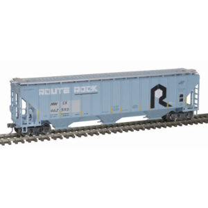 Atlas HO Trainman Thrall 4750 Covered Hopper Midwest Railcar "MWCX, ex RI"