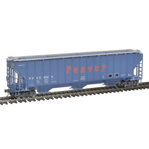 Atlas HO Trainman Thrall 4750 Covered Hopper Peavey
