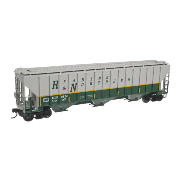 Atlas HO Trainman Thrall 4750 Covered Hopper Reading Blue Mountain & Northern
