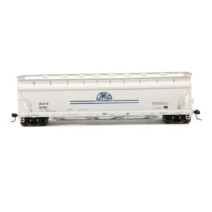 Atlas HO Pressureaide Covered Hopper OMYA
