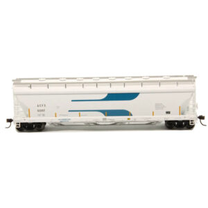 Atlas HO Pressureaide Covered Hopper ACFX "Venturi with Conspicutiy Stripes"
