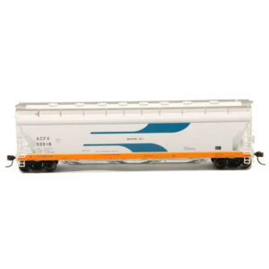 Atlas HO Pressureaide Covered Hopper ACFX "Venturi with Orange Sill"
