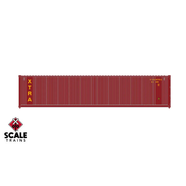 Scale Trains HO 40’ Square Corrugation Container XTRA 3 Pack