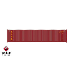 Scale Trains HO 40’ Square Corrugation Container XTRA